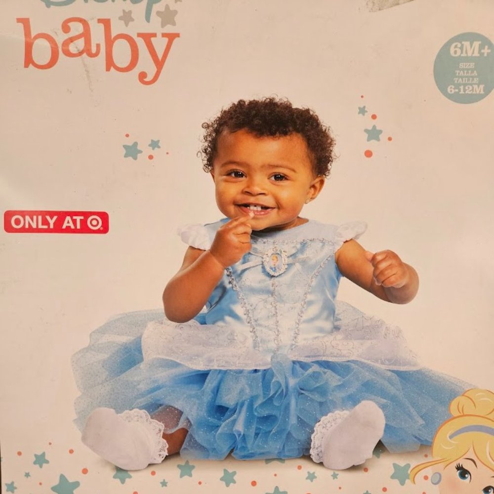 TWO items - Cinderella costume AND Royal Carriage Wagon Kit
